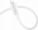 Kabel USB Hoco USB-C - Lightning 1 m White