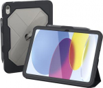 ZAGG Rugged Messenger - Protective Cover for Tablet - resistant - polycarbonate - charcoal color&nbsp; - f&uuml;r Apple 10.9-inch iPad (10. Generation)