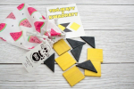 PUZZLE TRIANGLES PUZZLE I SQUARES