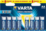 Varta Battery High Energy AA / R6 8 szt