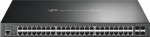 TP-Link JetStream SG3452P - Switch - managed - 48 x 10/100/1000 (PoE+) + 4 x Gigabit SFP - an Rack mountable - PoE+ (384 W)