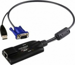 ATE Aten | USB VGA KVM Adapter | 1 x RJ-45 Female, 1 x USB Male, 1 x HDB-15 Male