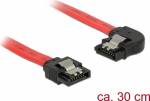 Delock Kabel SATA 6Gb St. gerade > St. li. Red+++