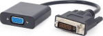 I/O ADAPTER DVI TO VGA/BLACK A-DVID-VGAF-01 GEMBIRD