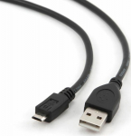 Adapter USB Gembird Czarny (CCP-mUSB2-AMBM-0.1M)