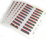 Quantum BARCODE LABELS LTO-8, NR.SEQ. 000101-000200