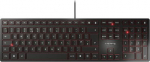 CHERRY KC 6000 SLIM BLACK, CORDED KEYBOARD USB