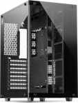 Inter-Tech C-701 Panorama - Tower - ATX - Side panel with window (hardened glass)