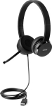 Lenovo 4XD0X88524 headphones/headset, Head-band Black 4XD0X88524