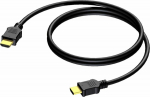 Cable Procab HDMI - HDMI 1m czarny (BSV110/1)
