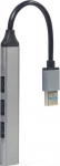 Gembird Hub USB 3.1 - 3 x USB 2.0 + 1 x USB 3.1 srebrny