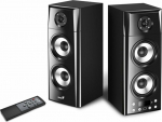 Genius Computer Technology Genius column Genius speakers SP-HF2800 BT, 2.0, 60W, czarne, remote control, BT 5.0, 3-banded, LCD display, support TWS, RCA vs, Blueto