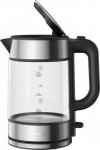Xiaomi Electric Glass Kettle srebrny - Moc [W]: 2200 | Capacity [l]: 1.7 | Hidden heating element: tak | Color: glass | Filter: tak | Rotating base: tak