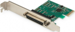 Digitus Expansion card (Controller) LPT PCI Express, 1xDB25, Low Profile, Chipset: ASIX99100