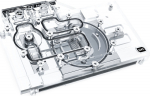 Alphacool Eisblock Aurora Acryl GPX-N - Wasserblock + K&uuml;hlk&ouml;rper - Acryl - Kupfer - Schwarz - Transparent - CE - FC - RoHS - RTX 3070 Founders Edition - 169.5 mm