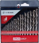 MILWAUKEE HSS TWIST DRILL SET 19PCS WHITE 1-10MM