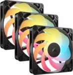 CORSAIR RS120-R Fan 3-pack Sort 120 mm