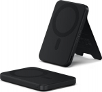 Satechi OntheGo Magnetic Qi2 Powerbank Stand 5000 mAh Black
