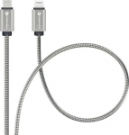 Kabel USB C do Lightning Forcell F-Energy PD 3A 27W Metal 2 m C238 srebrny