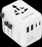 CANYON Travel Adapter OnTour 70 EU/UK/US/AUS 70W White