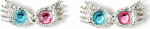 The Carat Shop Ltd Carat Shop Harry Potter - Luna Glasses Stud Earrings (WES00256)