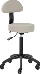 Activeshop Gabbiano hairdressing stool D026 gray-beige