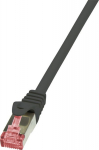 LogiLink patch cable CAT6 S/FTP AWG27 PIMF 2.00m schw