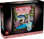 Lego Klocki ART 31218 Japanese landscape with cherry blossoms