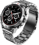 Garett V14 Silver steel Smartwatch