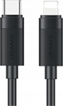Kabel USAMS U94 30W USB-C do Lightning 1m czarny