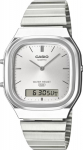 Casio Vintage AQ-240E-7ADR Unisex Watch 36mm Silver Case Silver Dial
