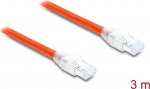 Delock RJ45 Netzwerkkabel Cat.8.1 S/FTP bis 40 Gbps orange 81182 - Netzwerk - CAT 8