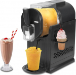 Unold 48965 Sofia Schwarz 2in1 Slush- & Softeismaschine