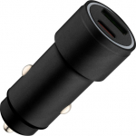 Qualo QLS-AC-38 Aluminum Car charger 38W / USB-C / USB-A