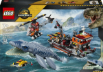 LEGO Jurassic World Mosasaur attack on boat (77983)