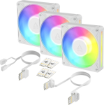 Arctic Cooling Arctic BioniX P12 A-RGB 3-pack Hvid 120 mm