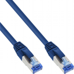 InLine Patchkabel Cat.6A, S/FTP (PiMf), 500MHz, blue - 3m