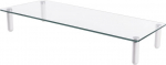 Digitus Glass base for the monitor, working surface: 56x21cm, max. load: 20kg