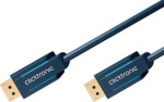 ClickTronic 2m Displayport m/m - 2 m - DisplayPort - DisplayPort - Blau - Gold - 10.8 Gbit/s
