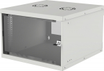 Intellinet Network Cabinet, Wall Mount (Basic), 6U, Usable Depth 500mm/Width 485mm, Grey, Flatpack, Max 50kg, Glass Door, 19", Parts for wall installation (e.g. screws and rawl plugs)