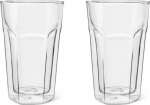 1x2 Leopold Vienna double walled Latte Macchiato Glass LV01516