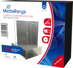 MediaRange CD Leerbox 10pcs Single SlimCase retail