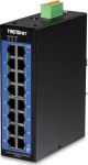 TRENDnet Industrie Switch 16 Port Gbit Manag.L2+ DIN-Rail
