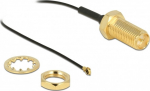 DELOCK Antennenkabel RP-SMA Bu Einbau > MHF 4 St 0.81