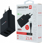 Loader Swissten 2x USB-A 2.1 A (22052000)