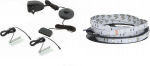 Cama MEBLE Cama RTV lighting QIU 200 blue