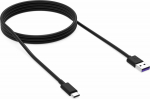 Cable USB Krux USB-A - USB-C 1.2 m Czarny (KRX0054)