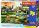 1565 Castorland Puzzle 100 World of Dinosaurs CASTOR