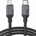 Cable USB Ugreen USB-C - Lightning 1 m Czarny (UGR1164BLK)