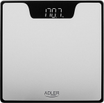 Adler | Bathroom Scale | AD 8174s | Maximum weight (capacity) 180 kg | Accuracy 100 g | Silver
